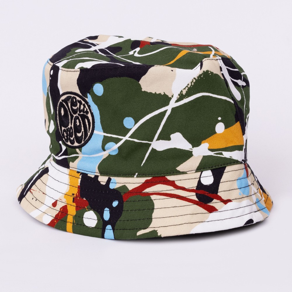 Pretty Green Convergence Bucket Hat Masdings