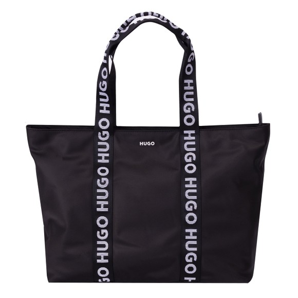 HUGO Womens Black Bel Tote Bag main image