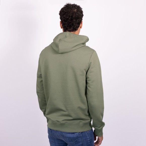 PS Paul Smith Mens Green Zebra Overhead Hoodie main image