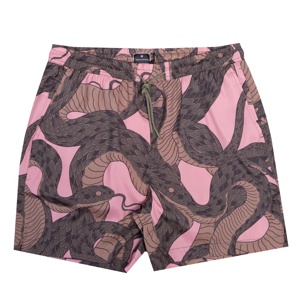 Snakeskin Camo Swim Shorts