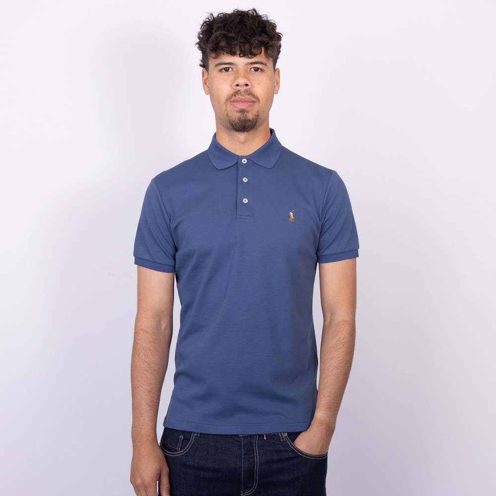 Polo Ralph Lauren Custom Slim Fit Pima Polo Shirt | Oxygen Clothing