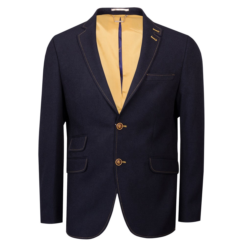 Contrast Stitch Blazer