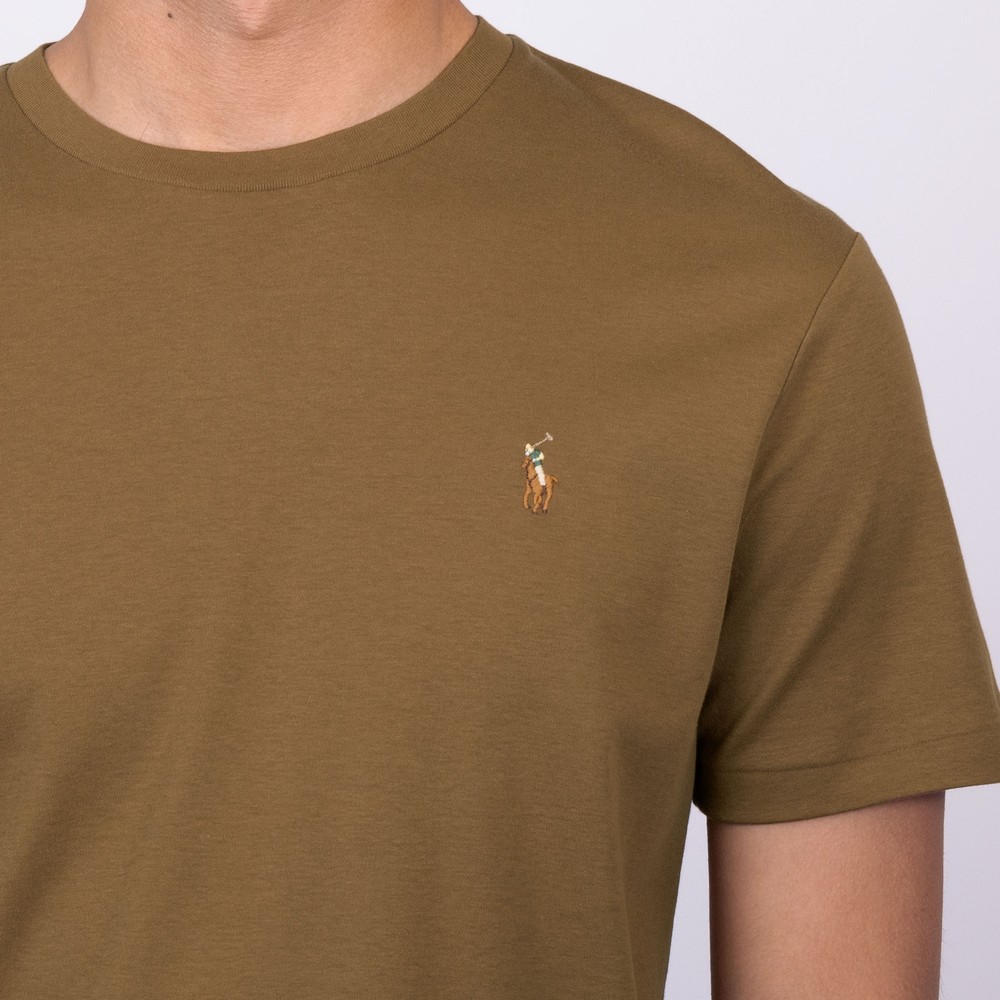 Polo Ralph Lauren Custom Slim Fit Pima Cotton T Shirt | Oxygen Clothing