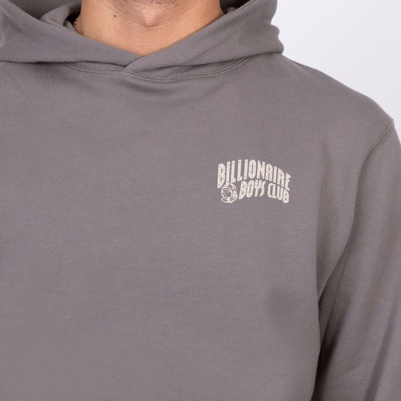 Billionaire Boys Club Mens Grey Small Arch Logo Hoody main image