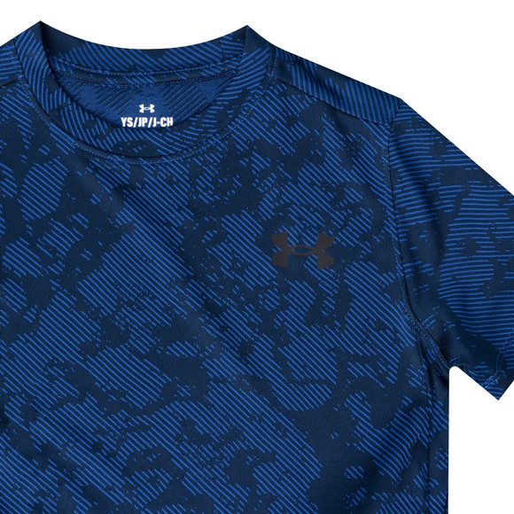 Under Armour Boys Blue Boys Vent Geode T Shirt main image