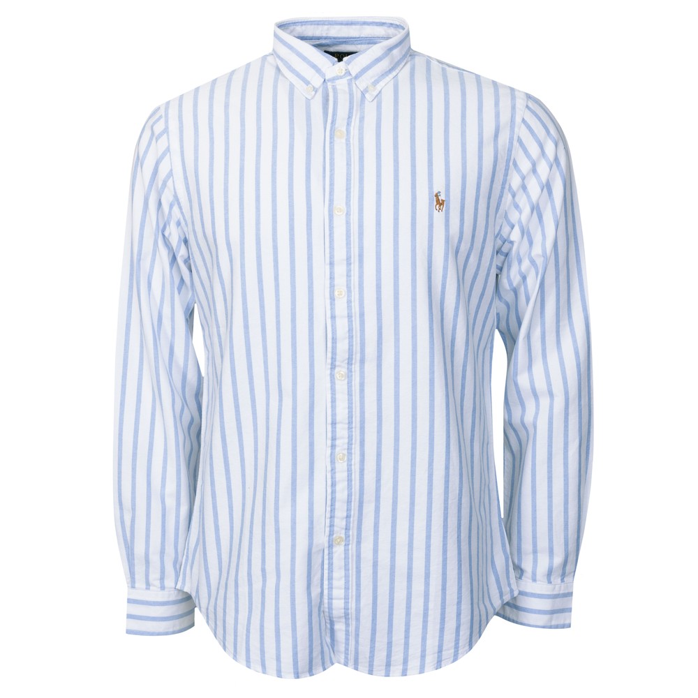 Slim Fit Stripe Oxford Shirt