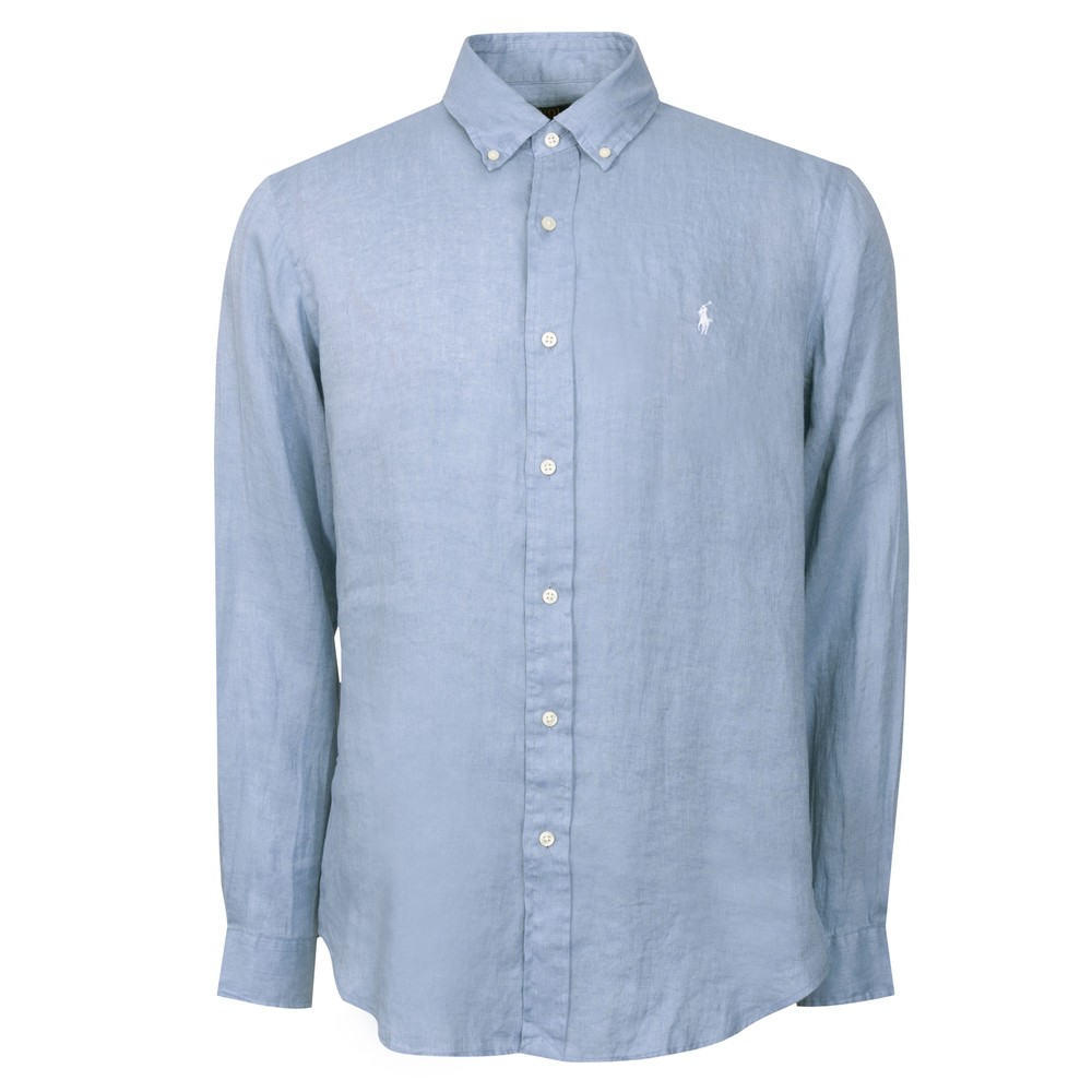 Custom Fit Button Down Linen Shirt