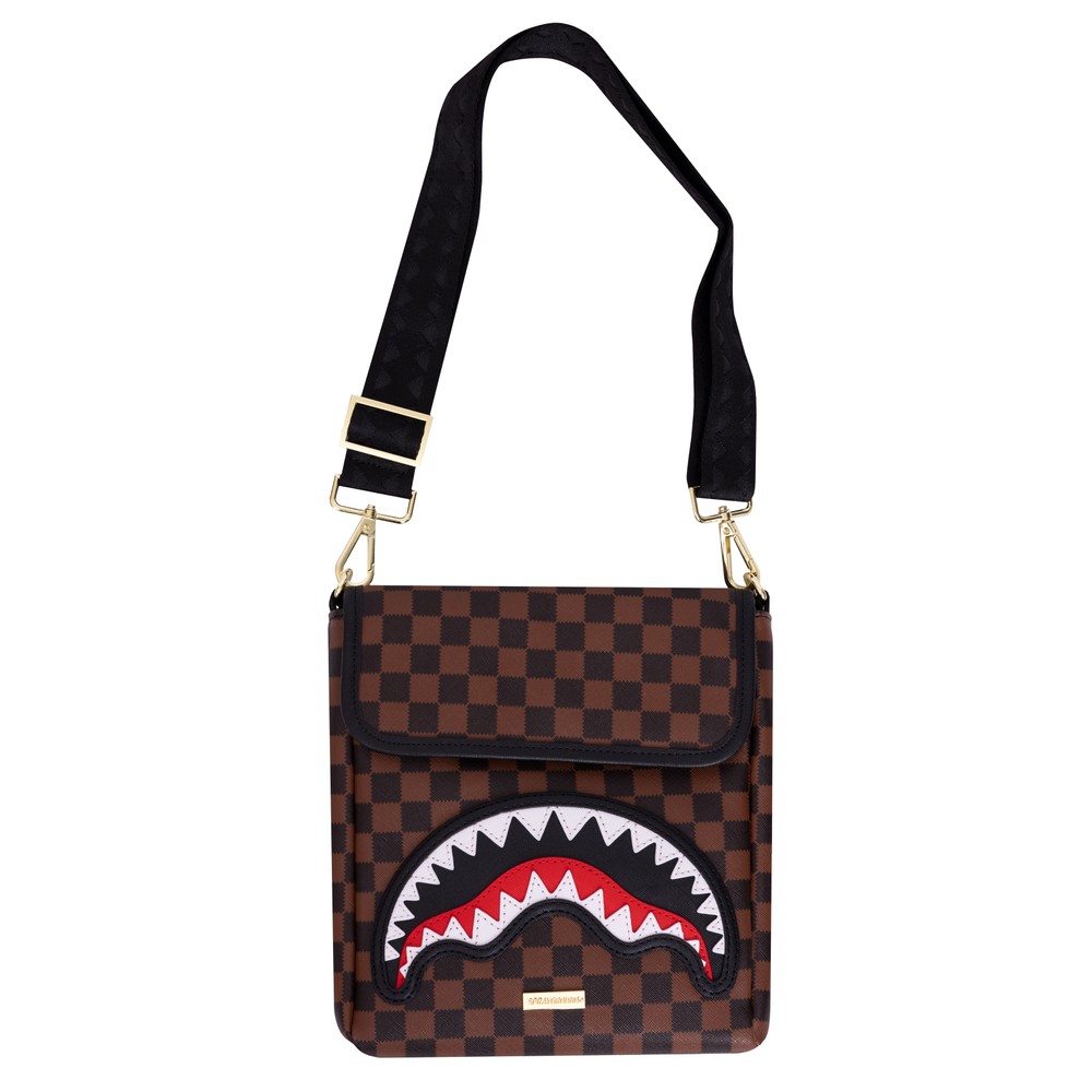 Sawtooth Sharks In Paris Messenger Sling