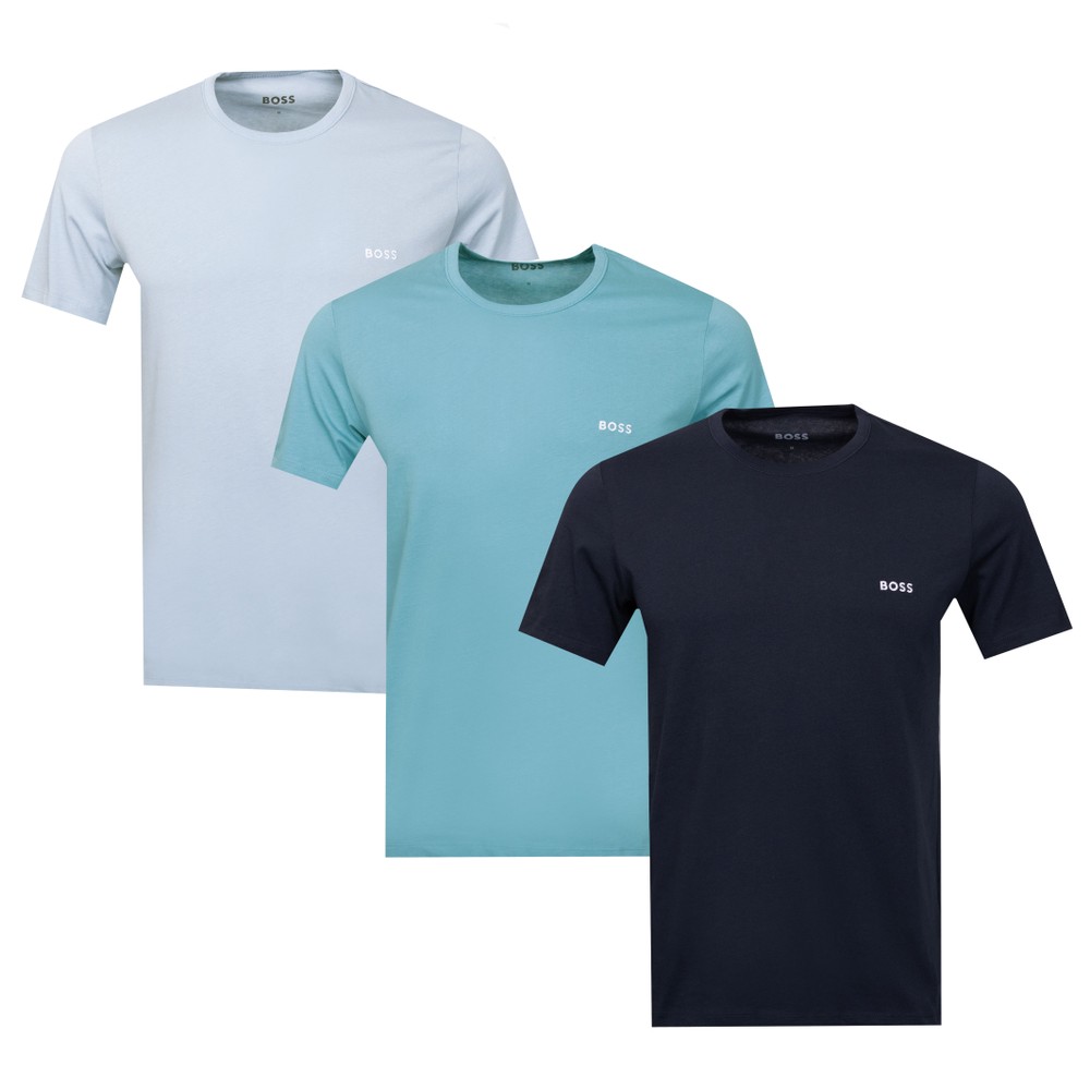 3 Pack Crew Neck T Shirt