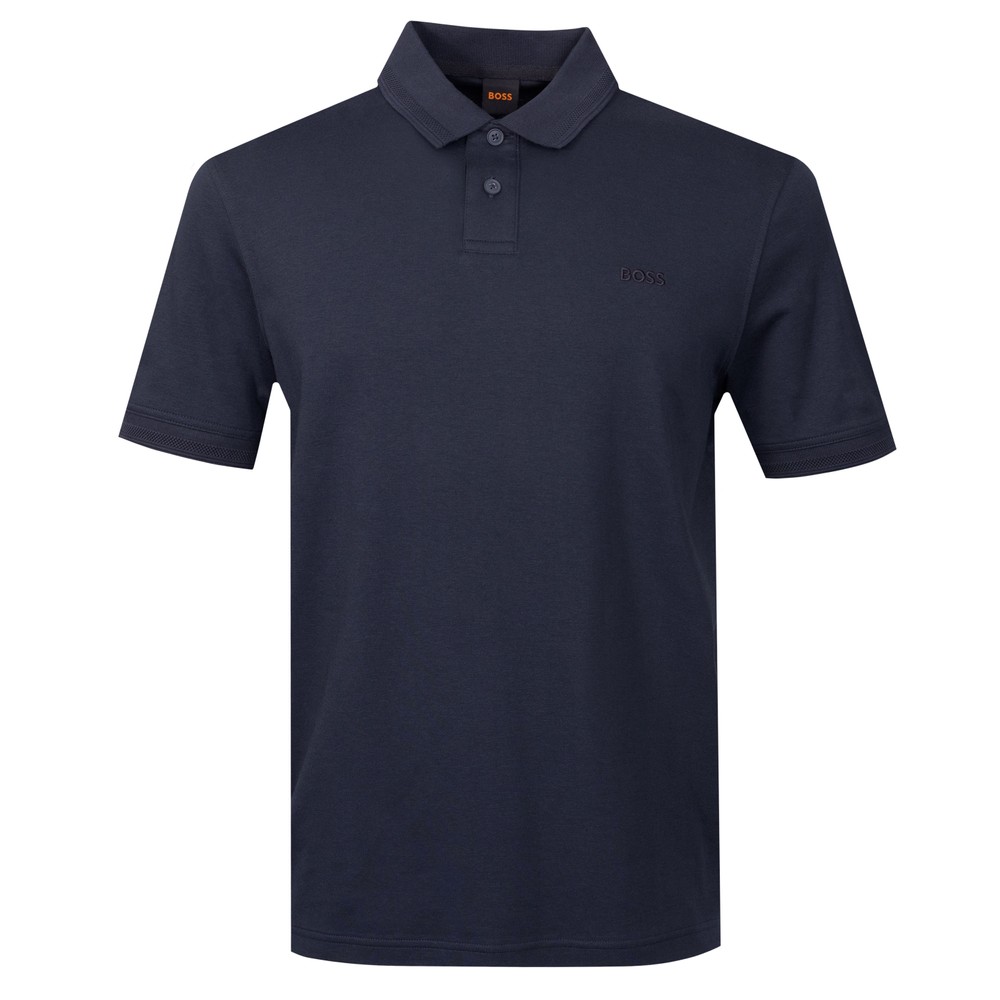 Casual Pe Interlock Short Sleeve Polo Shirt