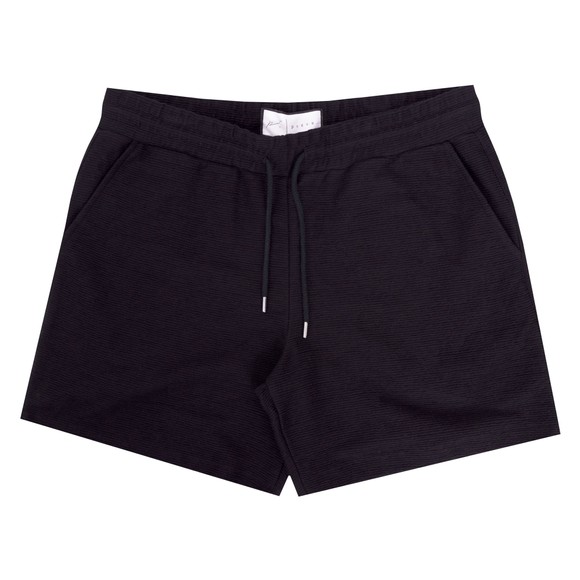 Prevu Mens Black Ottoman Daviess Shorts main image