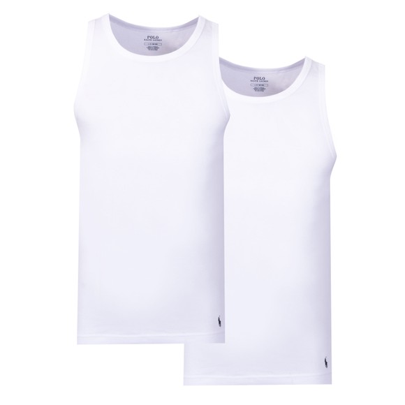 Polo Ralph Lauren Mens White 2 Pack Vest main image
