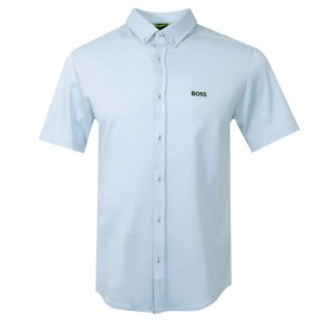 Athleisure B Motion Embroidered Logo Short Sleeve Shirt