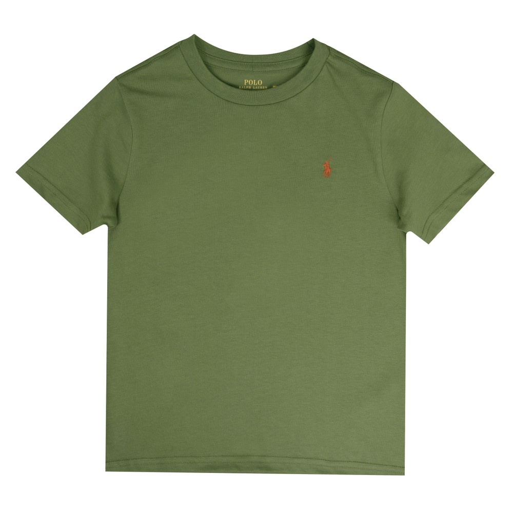 Polo Ralph Lauren Boys Cotton Jersey Crew T Shirt, view 1