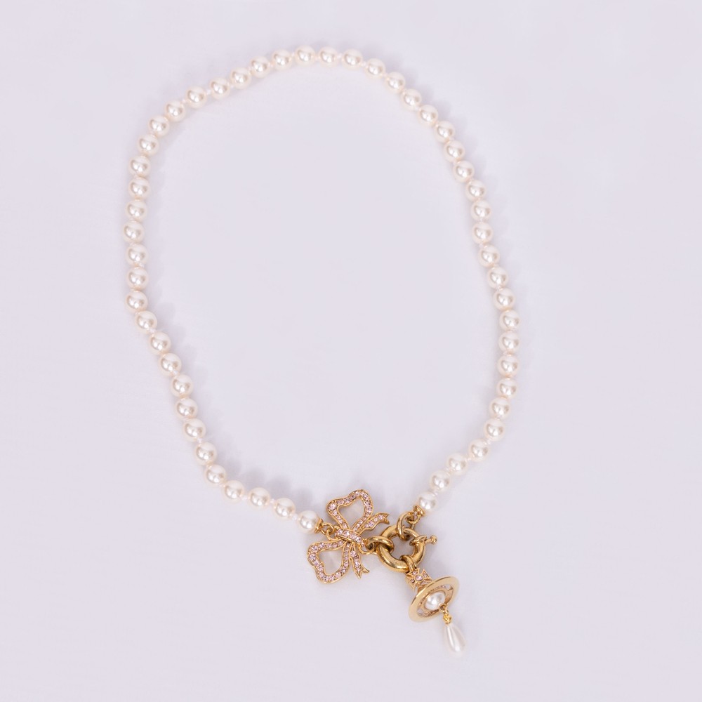 Vivienne Westwood Rigoberta Pearl Necklace | Oxygen Clothing