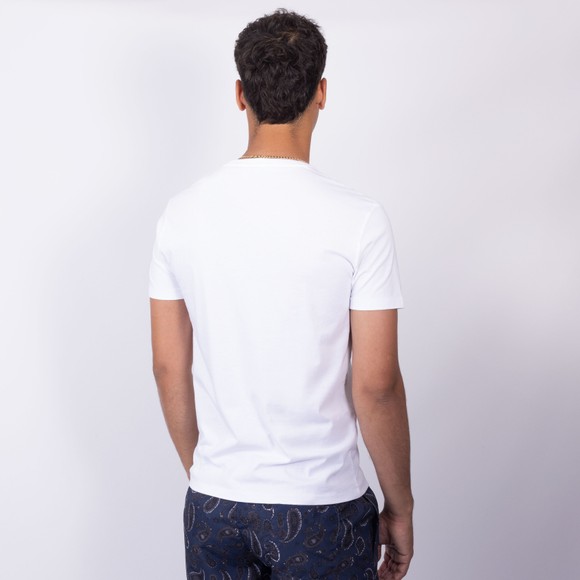 Polo Ralph Lauren Mens White Custom Slim Fit T-Shirt main image