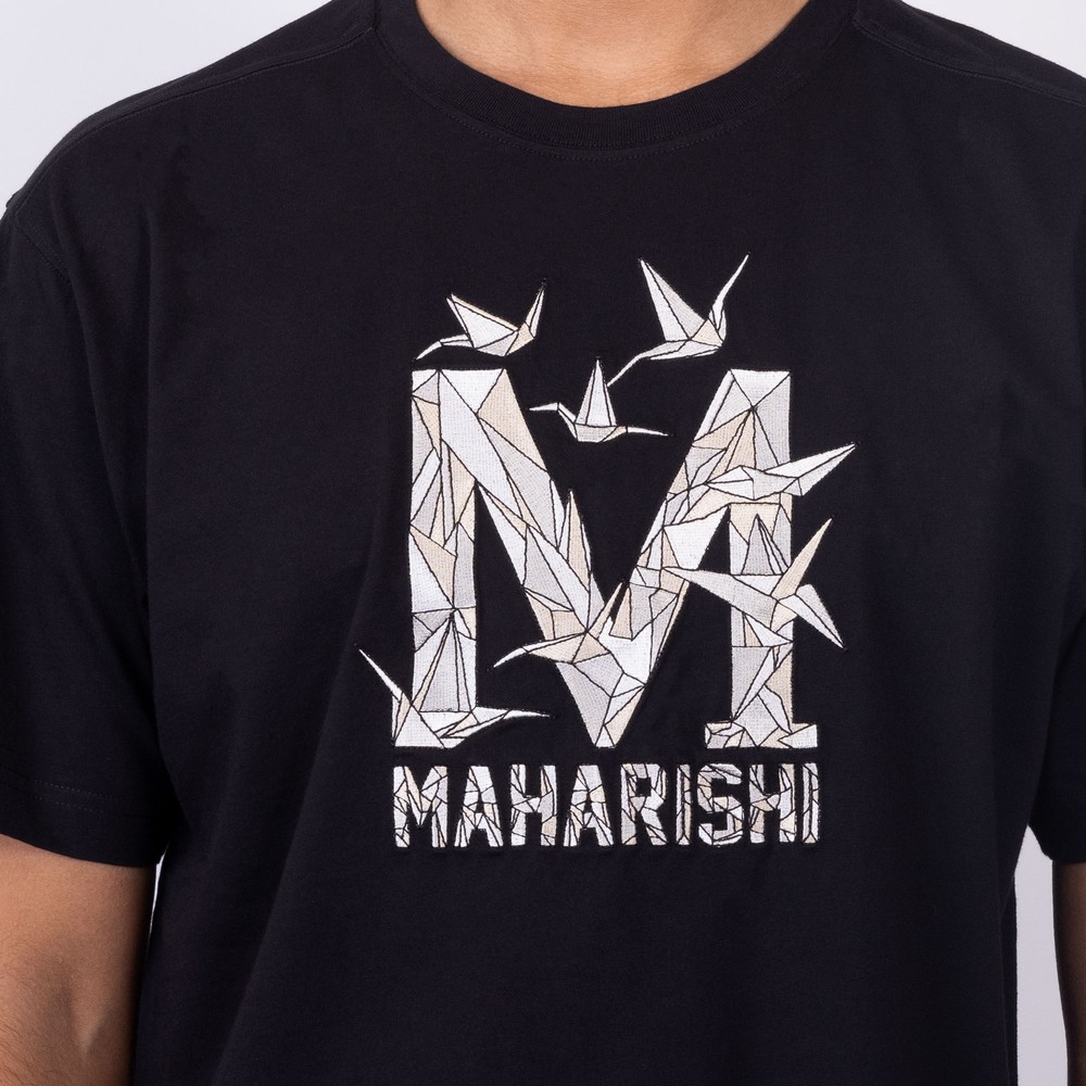 Maharishi Origami Crane M T Shirt | Oxygen Clothing