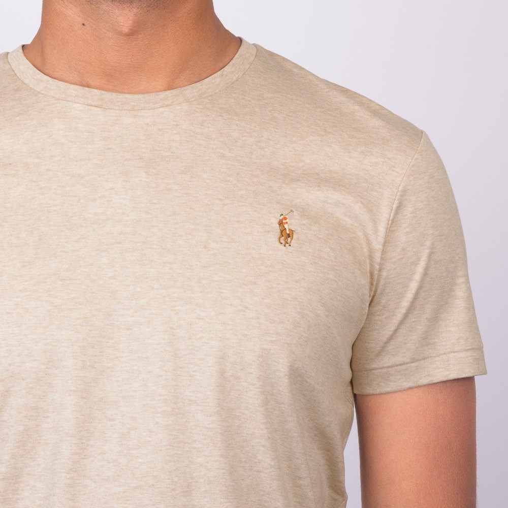 Polo Ralph Lauren Custom Slim Fit Pima Cotton T Shirt | Oxygen Clothing