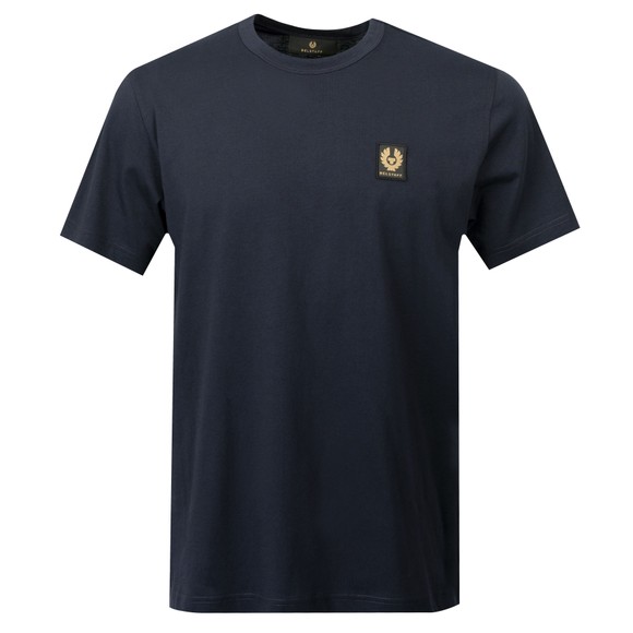 Belstaff Mens Blue Patch Logo T Shirt main image