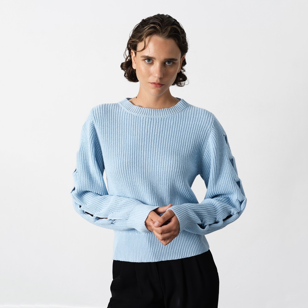 Glinda Braided Knitted Jumper