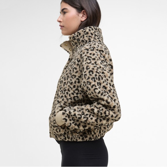 Barbour International Womens Multicoloured Harley Fleece Jacket main image