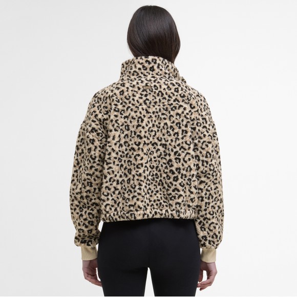 Barbour International Womens Multicoloured Harley Fleece Jacket main image