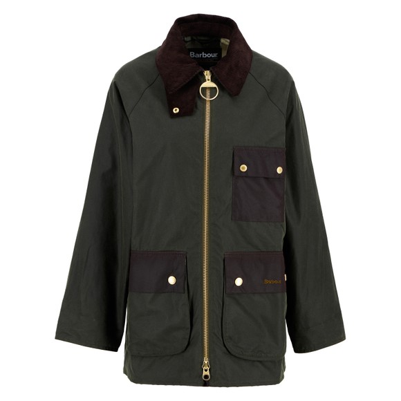 Barbour Lifestyle Womens Green Luella Wax Jacket main image