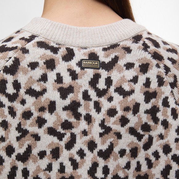 Barbour International Womens Multicoloured Harley Knitted Jumper  main image