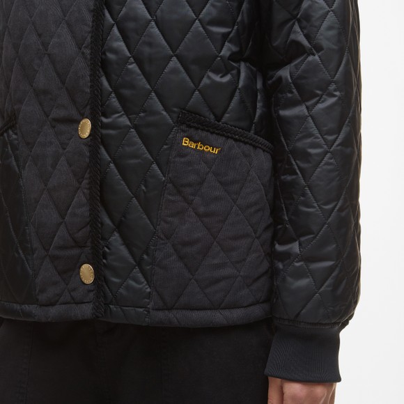 Barbour Lifestyle Womens Black Marla Quilted Jacket main image