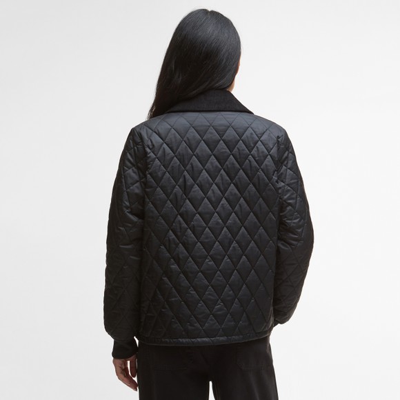Barbour Lifestyle Womens Black Marla Quilted Jacket main image