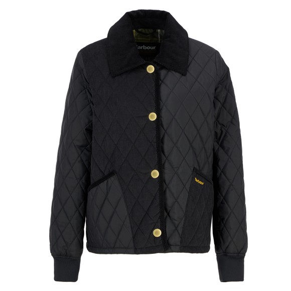 Barbour Lifestyle Womens Black Marla Quilted Jacket main image
