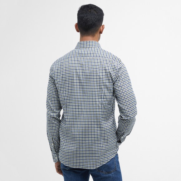 Barbour Lifestyle Mens Green Finkle Gingham Shirt main image