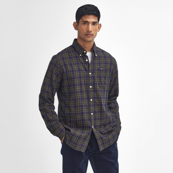 Barbour Lifestyle Mens Green Lanark Shirt main image