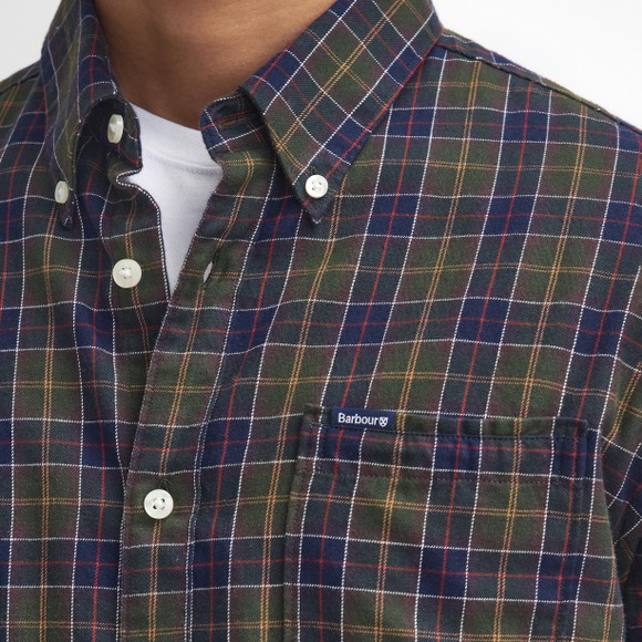 Barbour Lifestyle Mens Green Lanark Shirt main image