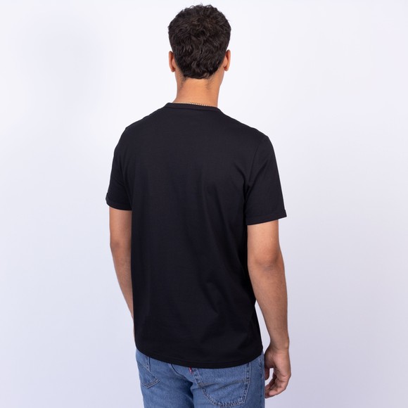 Fred Perry Mens Black Ringer T-Shirt main image