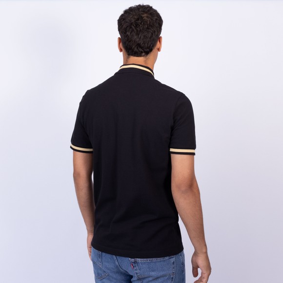 Fred Perry (Reissues) Mens Black Single Tipped Polo main image