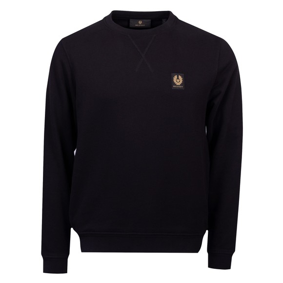 Belstaff Mens Black Chest Logo Sweatshirt main image
