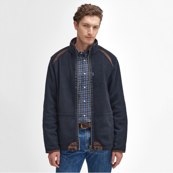 Barbour Lifestyle Mens Blue Langdale Fleece Jacket main image