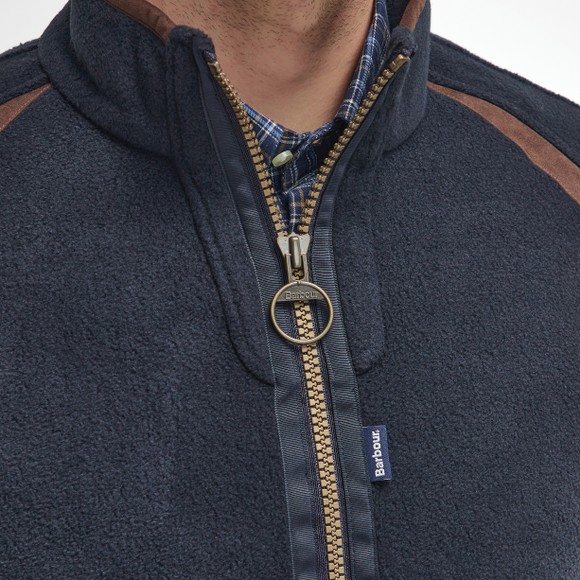 Barbour Lifestyle Mens Blue Langdale Fleece Jacket main image