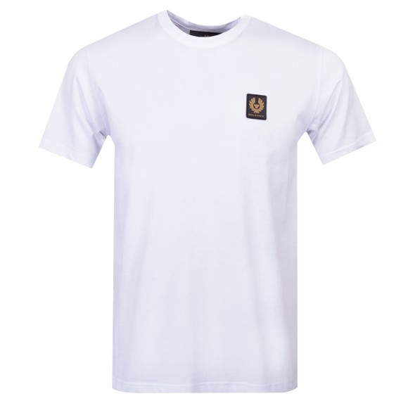 Belstaff Mens White Patch Logo T Shirt main image