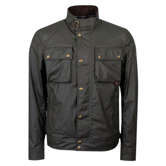 Belstaff Mens Green Racemaster Wax Blouson main image