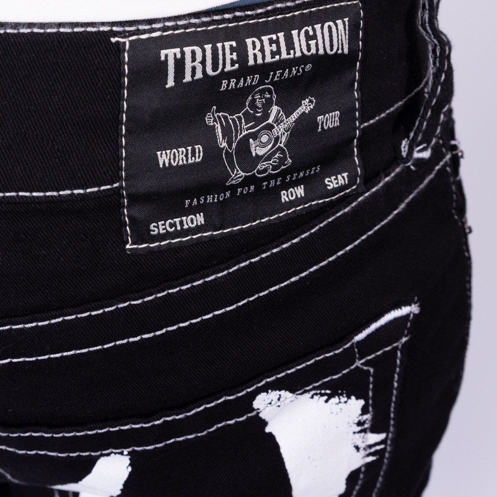 True Religion Rocco Painted Horseshoe Jeans | Oxygen Clothing