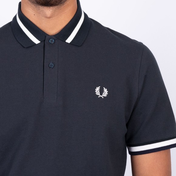Fred Perry (Reissues) Mens Blue Single Tipped Polo main image