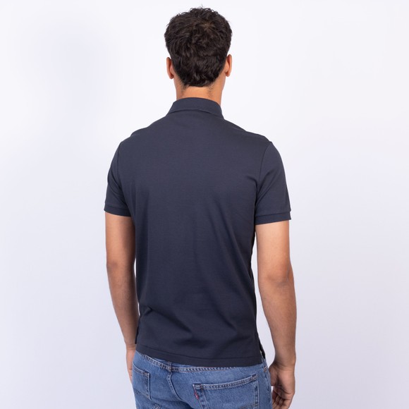 Polo Ralph Lauren Mens Blue Custom Slim Fit Pima Polo Shirt main image