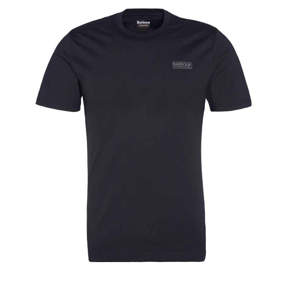 Tシャツ・カットソー BARBOUR Men T-shirt Black MTS1416 BK31 Barbour International | T-Shirt | Regular Fit T-Shirts | USC