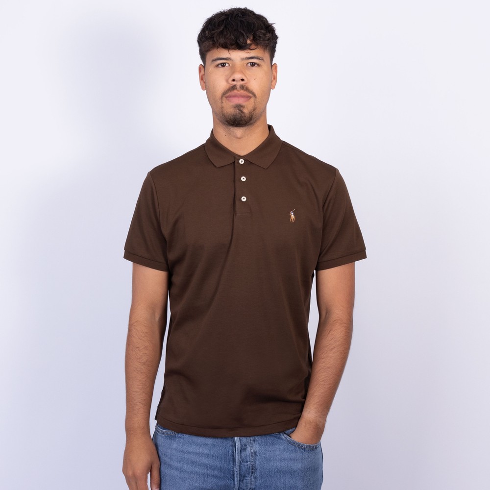 Polo Ralph Lauren Custom Slim Fit Pima Polo Shirt | Oxygen Clothing