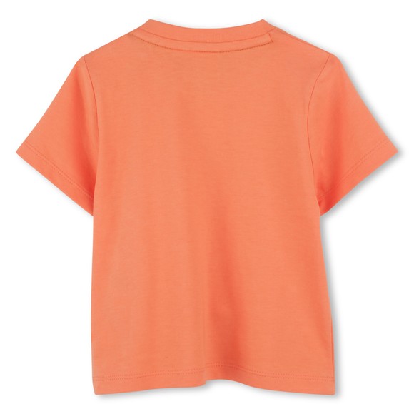 BOSS Baby Boys Orange J52105 Centre Logo T-Shirt main image