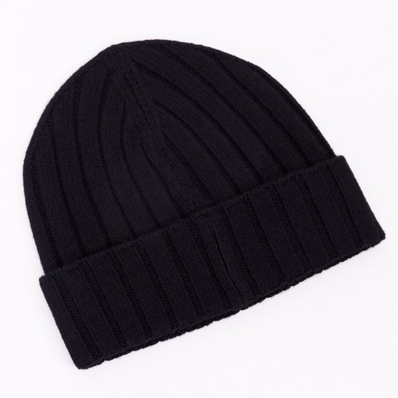 Emporio Armani Mens Black Knitted Hat main image