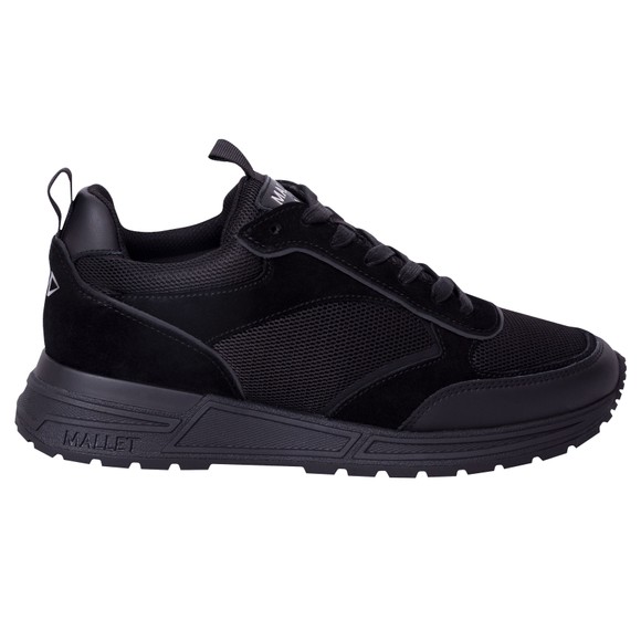 Mallet Mens Black Bethnal Trainer main image