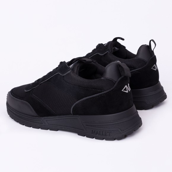 Mallet Mens Black Bethnal Trainer main image